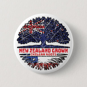 Chile Chile Neuseeland Baumwurzeln Button