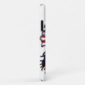 Chile Chilenan American USA Tree Roots Flag Case-Mate iPhone Hülle (Hinten/Rechts)