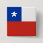 Chile (chilenische Flagge) Button (Vorderseite)