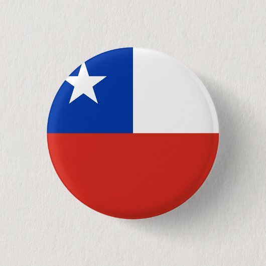 Chile (chilenische Flagge) Button (Vorderseite)