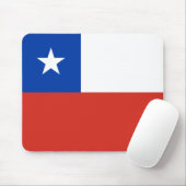 Chile (chilenische Flagge) Mousepad (Mit Mouse)