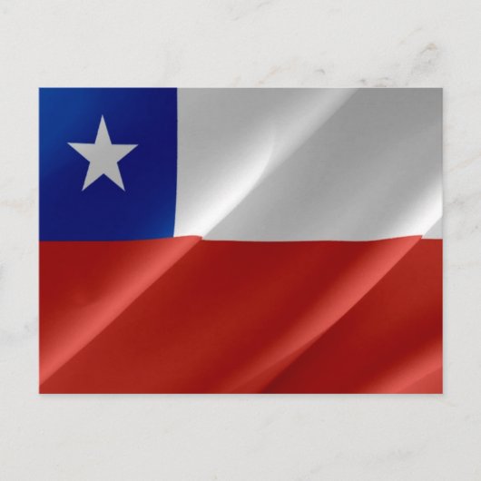 Chile - chilenische Flagge - Postkarte (Vorderseite)