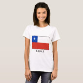 Chile (chilenische Flagge) T-Shirt (Vorne ganz)