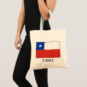 Chile (chilenische Flagge) Tragetasche (Vorderseite (Produkt))