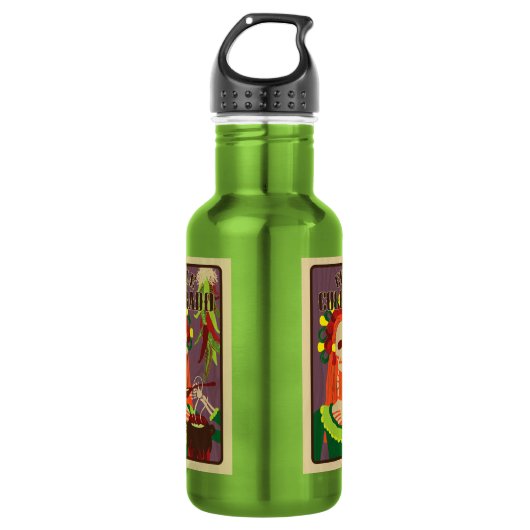 Chile colorado edelstahlflasche (Vorderseite)