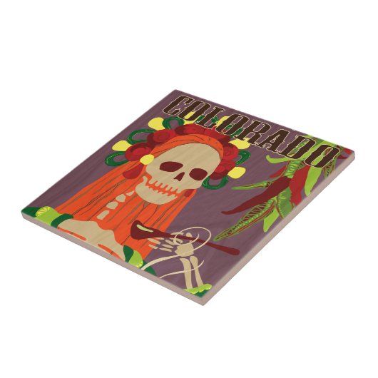 Chile colorado fliese (Seite)