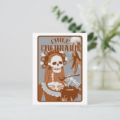 Chile colorado : Orangenbrand Postkarte (Stehend Vorderseite)