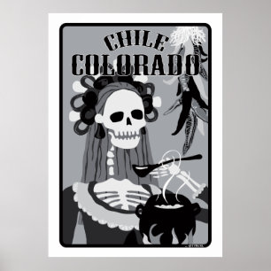 Chile colorado poster