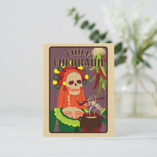 Chile colorado postkarte (Stehend Vorderseite)