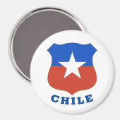 Chile Emblem Magnet (Vorderseite/Rückseite)