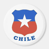 Chile Emblem Magnet (Vorne)