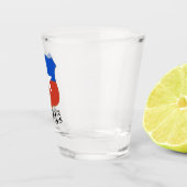 Chile Emblem Schnapsglas (Rechts)