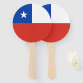 Chile Fächer (Vorne und Hinten)