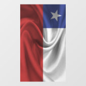 Chile Fensteraufkleber (Blatt)