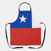 Chile-Flag All-Over-Print-Schürze Schürze (Vorderseite)
