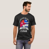 Chile Flag Cuba Grown  Humor Citizen Pride T-Shirt (Vorne ganz)