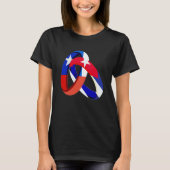 Chile Flag Cuba Grown Ring Marriage Wedding T-Shirt (Vorderseite)