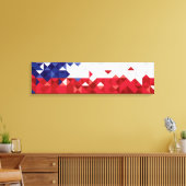 Chile Flag, einfache chilenische Farben Leinwand (Insitu (Wohnzimmer))