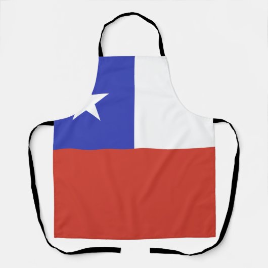 Chile-Flag-Emblem Schürze (Vorderseite)