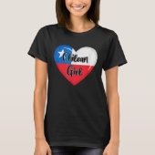 Chile Flag  for Women Chilean Girl T-Shirt (Vorderseite)