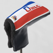 Chile Flag Gorgetic Patriotic Golf Head Cover Headcover (3/4 Vorderseite)