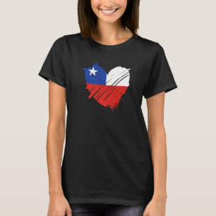 Chile Flag I Liebe Chile Es ist in meiner DNA für  T-Shirt