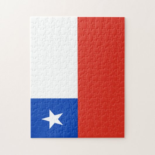 Chile Flag Jigsaw Puzzle (Vertikal)