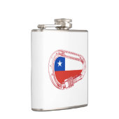 Chile Flag Klettersteig Carabiner Flachmann (Rechts)