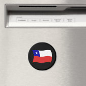 Chile Flag Magnet (In Situ (Geschirrspüler))