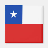 Chile Flag Magnet (Vorne)