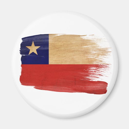 Chile-Flag-Magnete Magnet (Vorne)