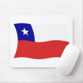 Chile Flag Mousepad (Mit Mouse)