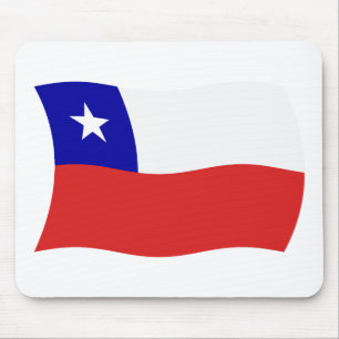 Chile Flag Mousepad