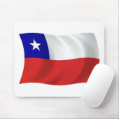 Chile Flag Mousepad (Mit Mouse)
