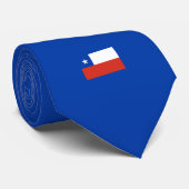 Chile Flag Neck Tie Krawatte (Gerollt)