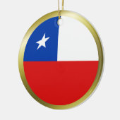 Chile Flag Ornament (Links)
