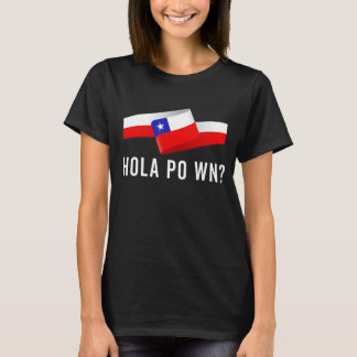 Chile Flag Pride Chillean Funny Camiseta Chilena P T-Shirt