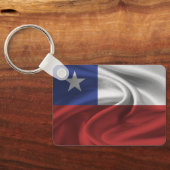 Chile Flag Schlüsselanhänger (Rückseite)