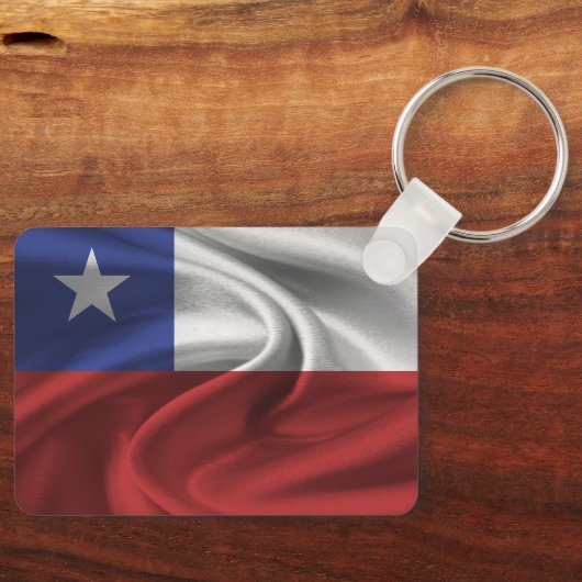 Chile Flag Schlüsselanhänger (Vorderseite)