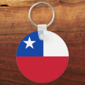 Chile Flag Schlüsselanhänger (Vorderseite)