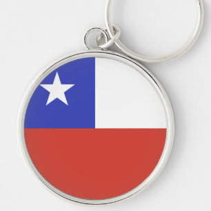 Chile-Flag-Symbol Schlüsselanhänger