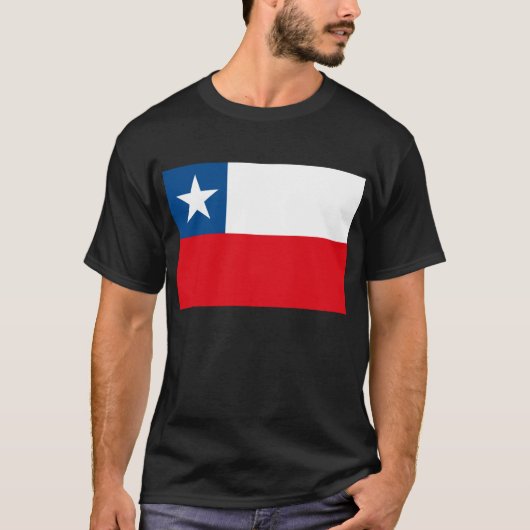 Chile Flag T - Shirt (Vorderseite)
