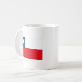 Chile Flag Tasse (Vorderseite Links)