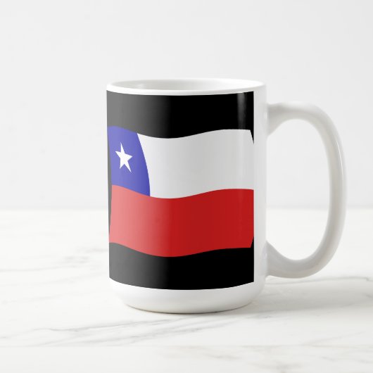 Chile Flag Tasse (Rechts)