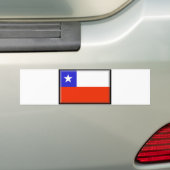 Chile-Flagge Autoaufkleber (Auf Auto)