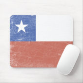 Chile-Flagge beunruhigt Mousepad (Mit Mouse)
