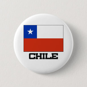 Chile-Flagge Button