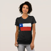 Chile-Flagge CL T-Shirt (Vorne ganz)