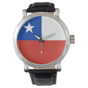 Chile-Flagge eWatch Armbanduhr