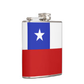 Chile-Flagge Flachmann (Rechts)